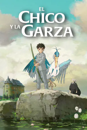 El chico y la garza